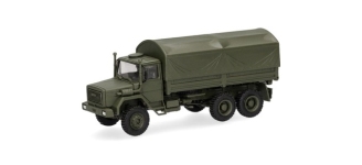 Herpa 747387 - H0 - Iveco Magirus 8t Planen-LKW Bundeswehr